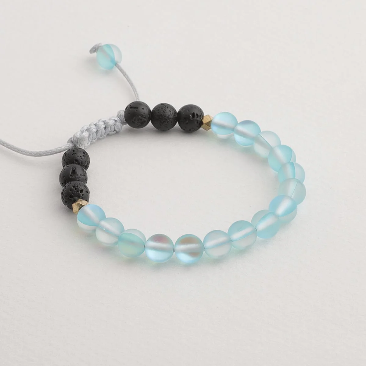Kids Glow Glass Adjustable Bracelet (Blue) - Image 3