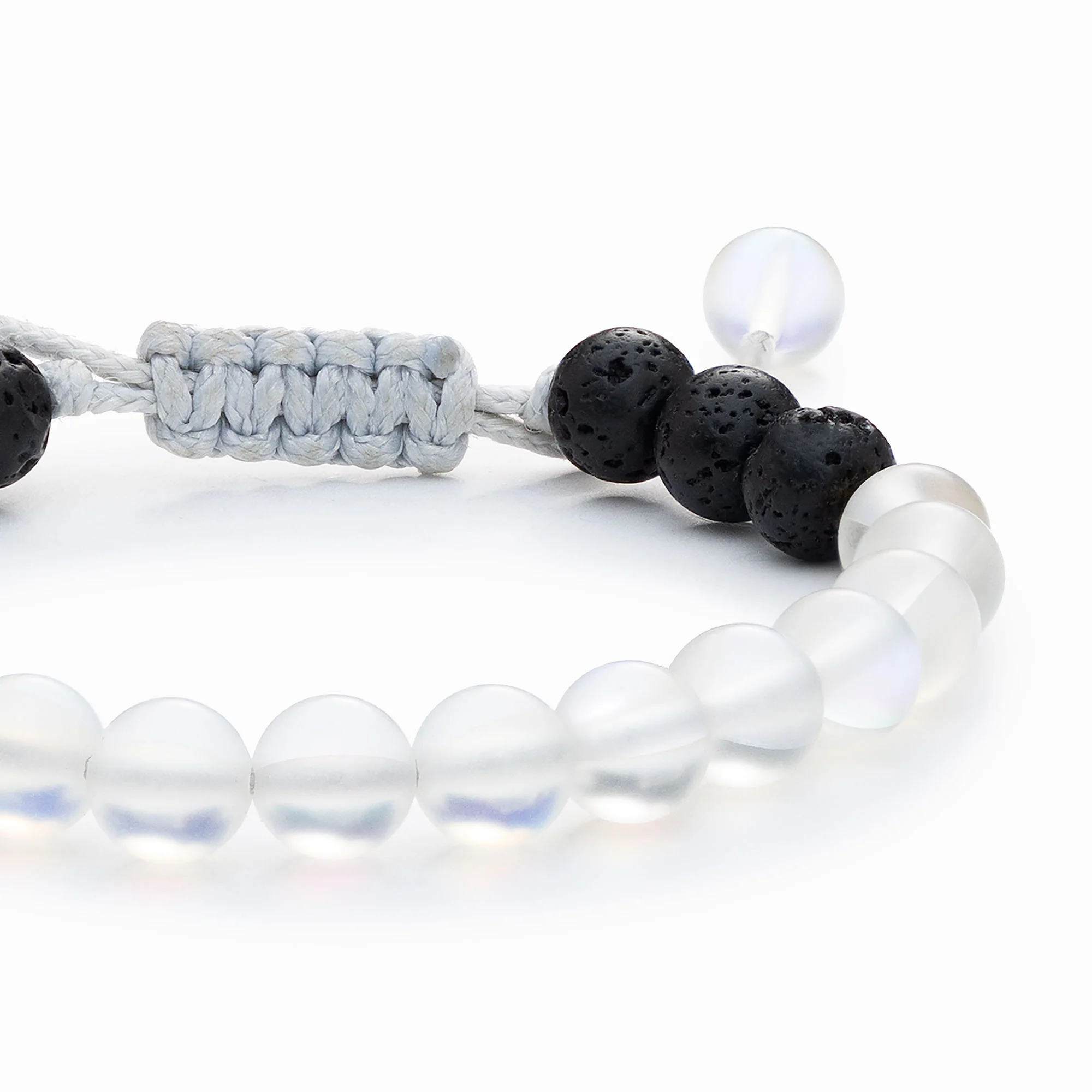 Kids Glow Glass Adjustable Bracelet (Clear) - Image 2