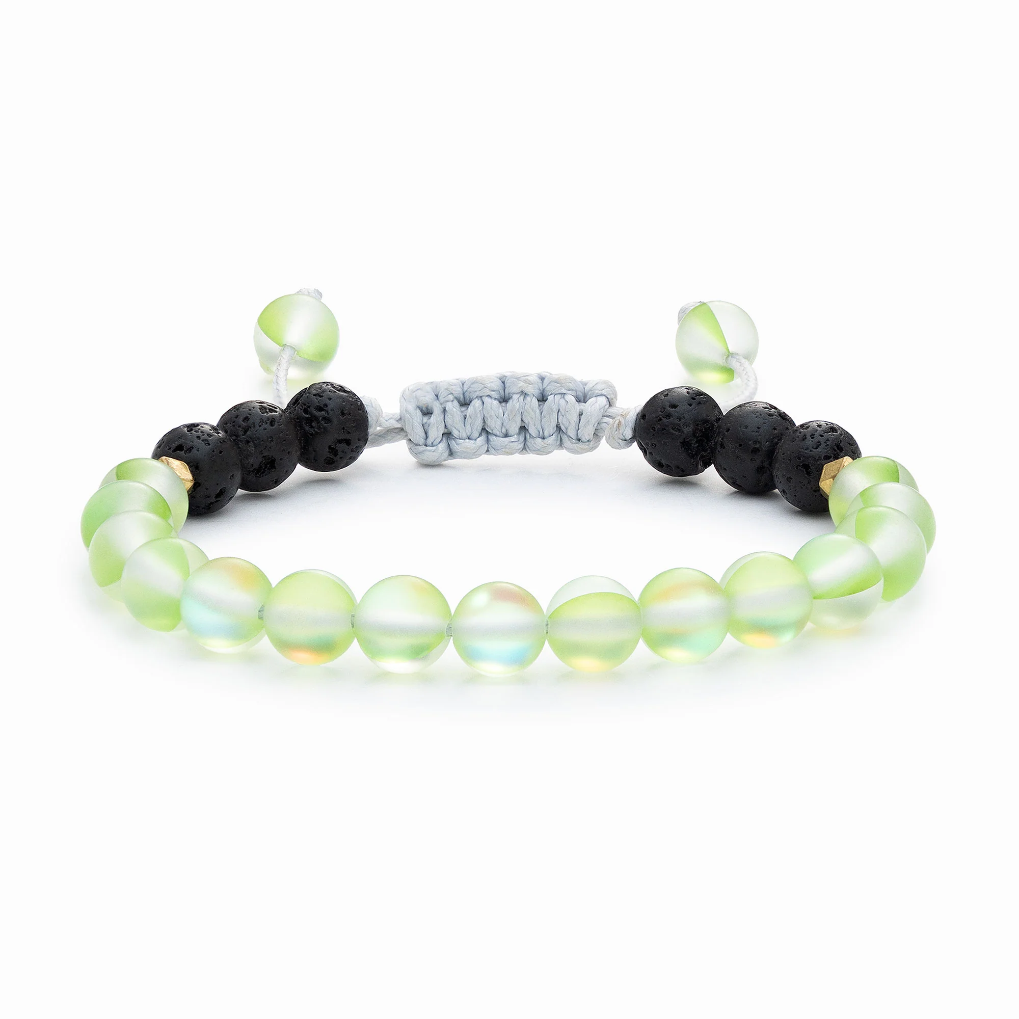 Kids Glow Glass Adjustable Bracelet (Green) - Image 8