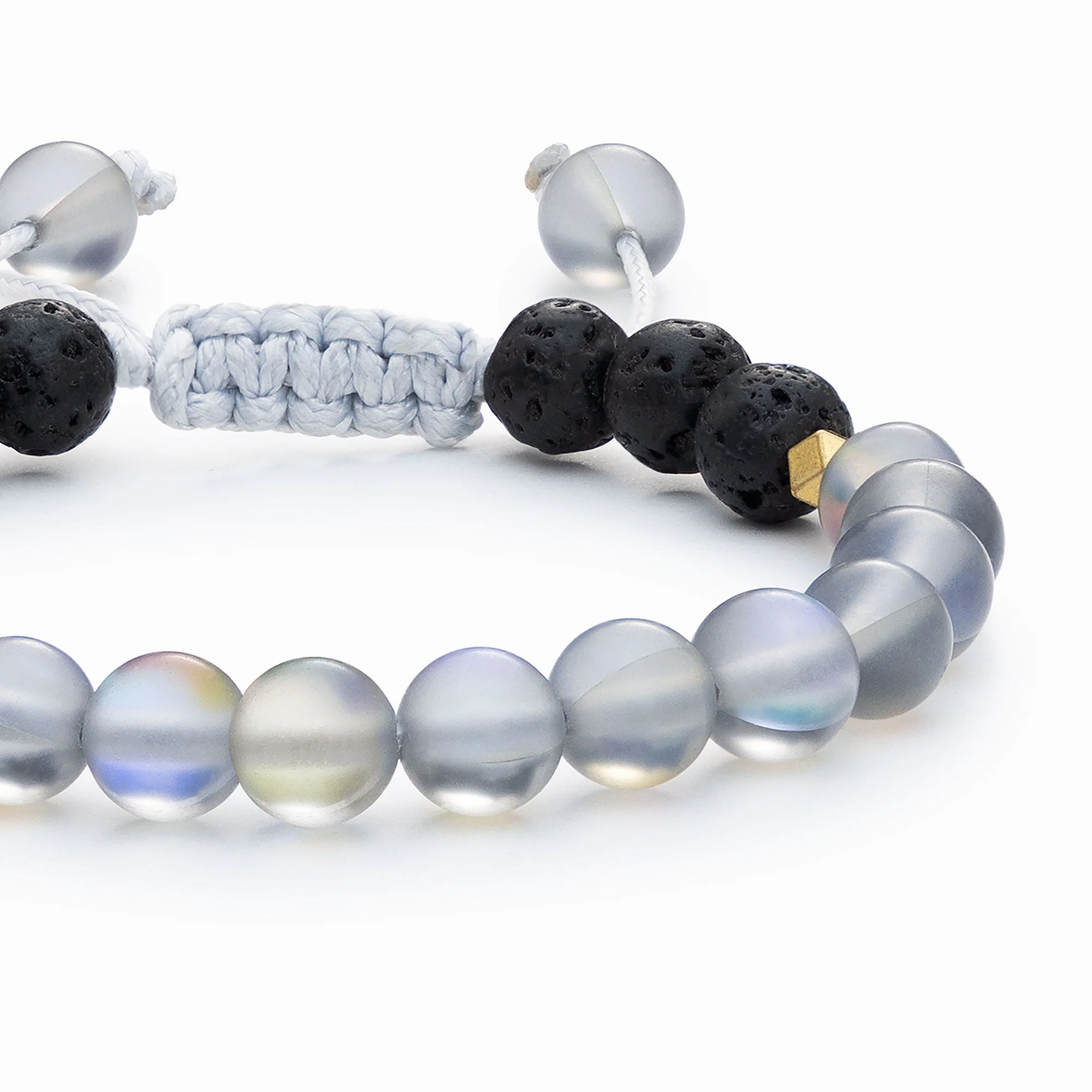 Kids Glow Glass Adjustable Bracelet (Grey) - Image 2