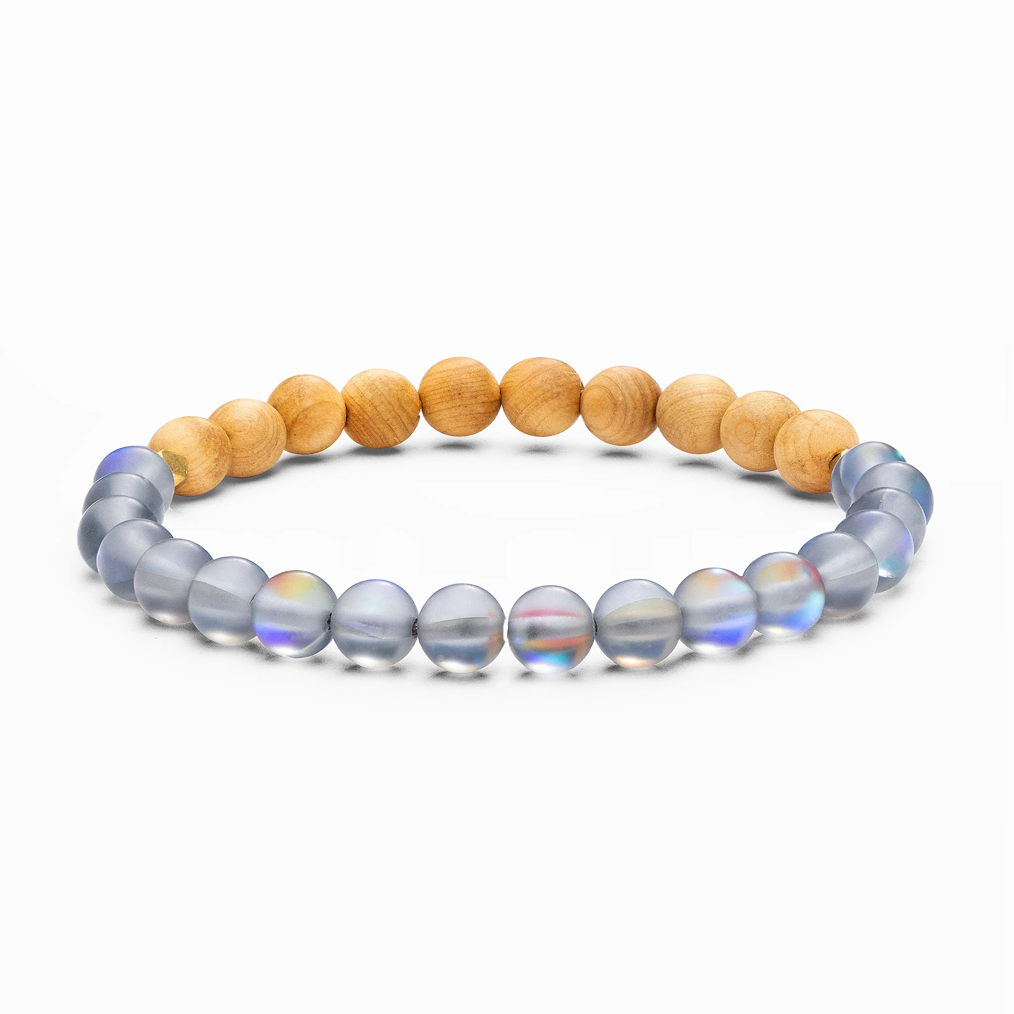 Glow Glass Wood Diffuser Bracelet - Image 5