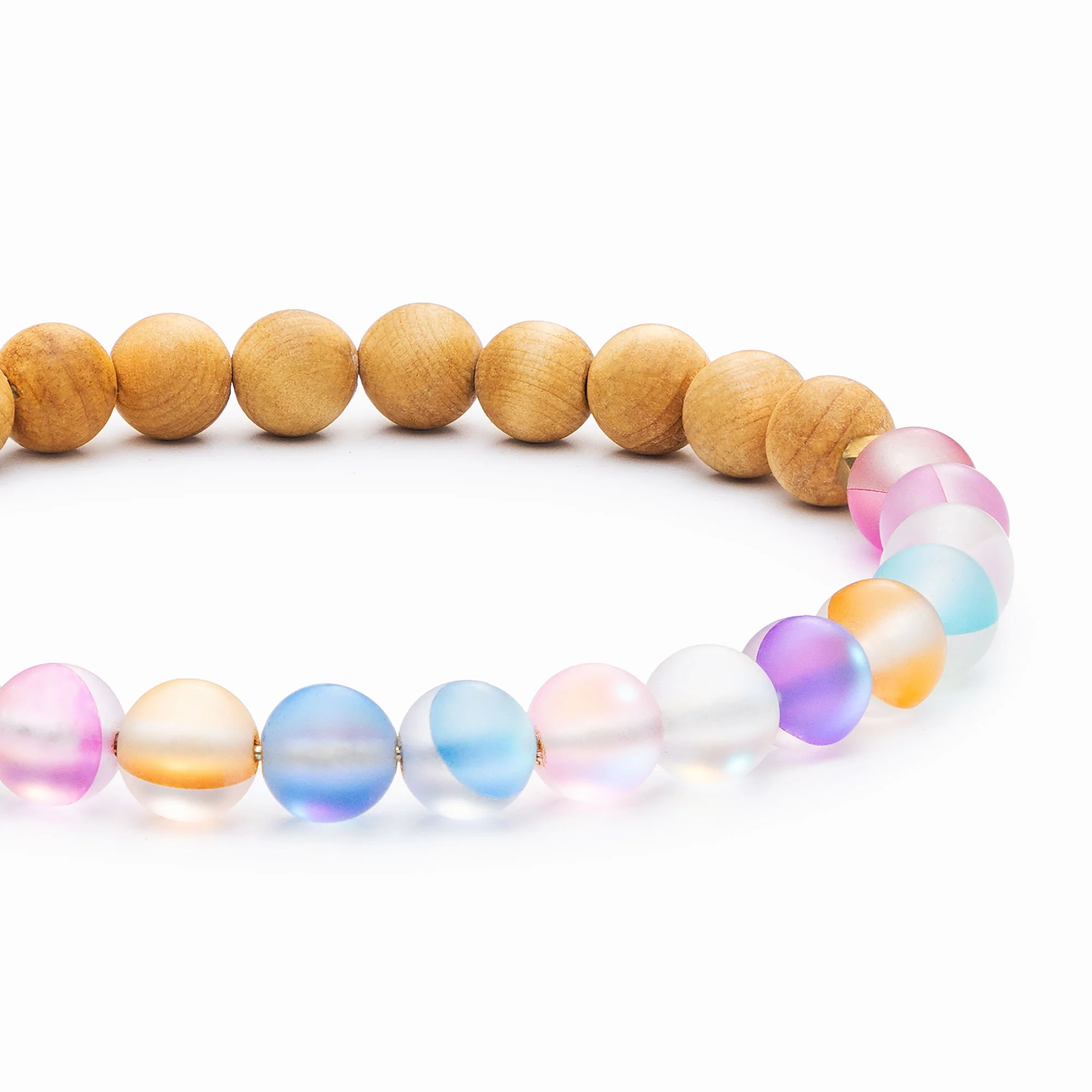 Glow Glass Wood Diffuser Bracelet - Image 8