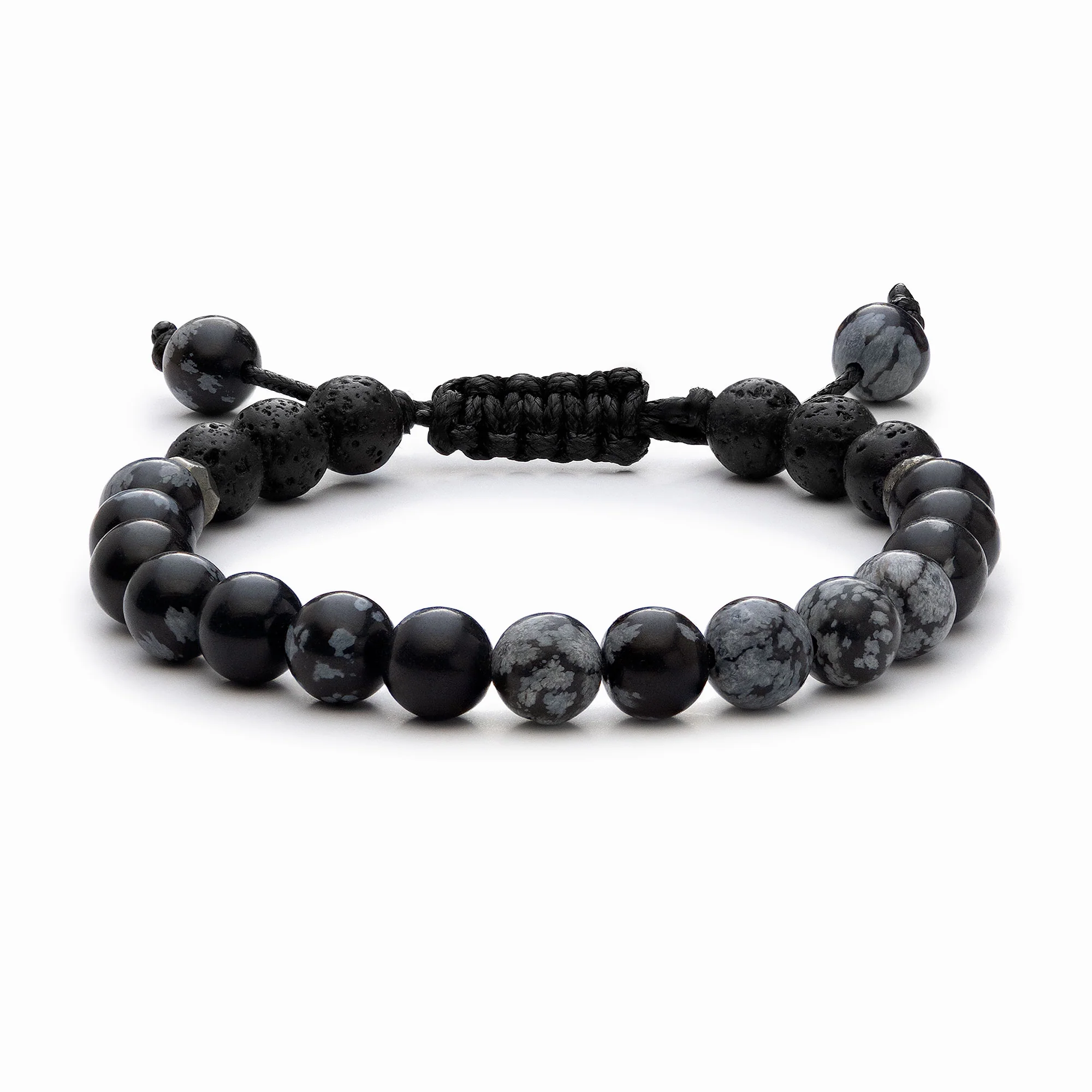 Kids Black Snowflake Bracelet - Image 5