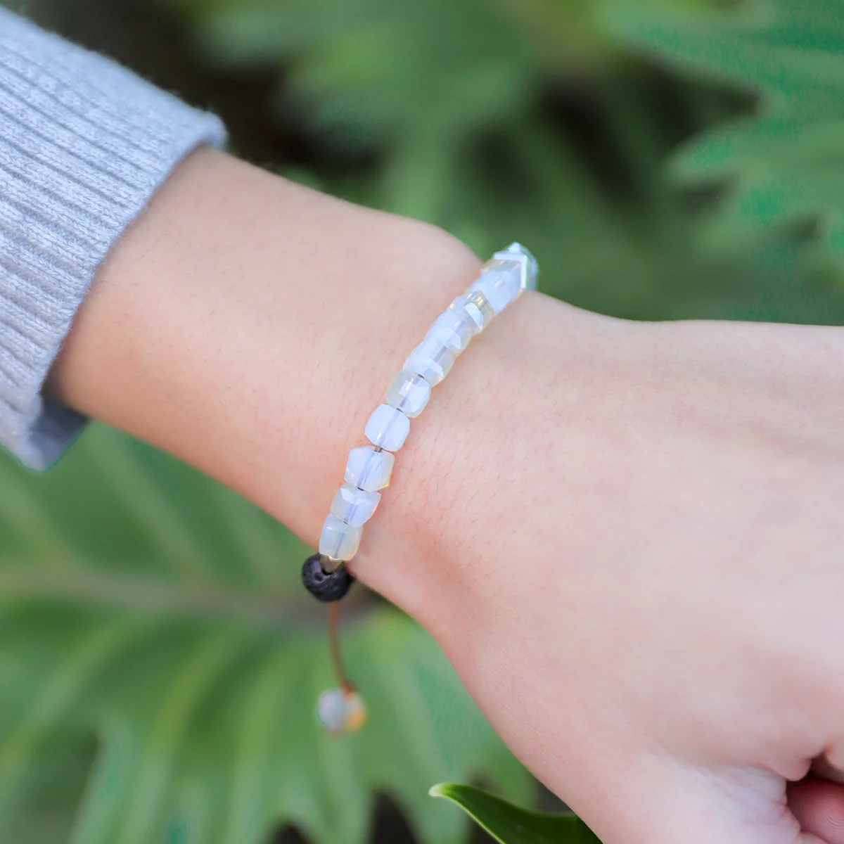 Kids Glass Diffuser Bracelet (Champagne) - Image 7