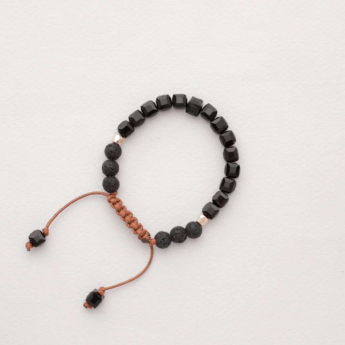 Kids Glass Diffuser Bracelet (Obsidian) - Image 5