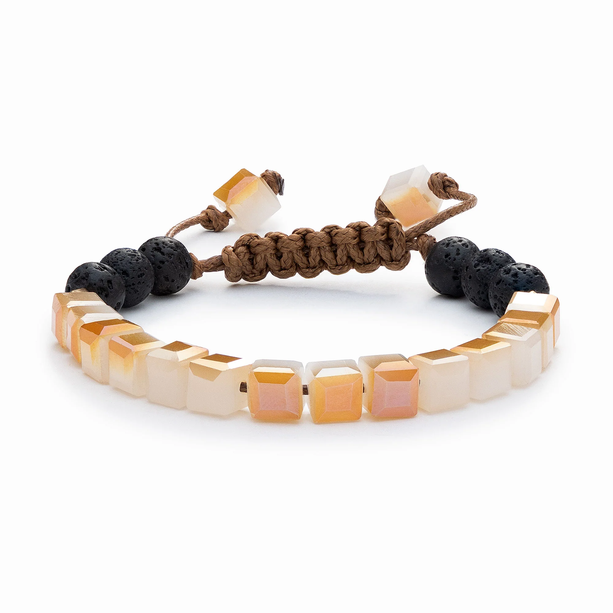 Kids Glass Diffuser Bracelet (Peaches & Cream) - Image 8