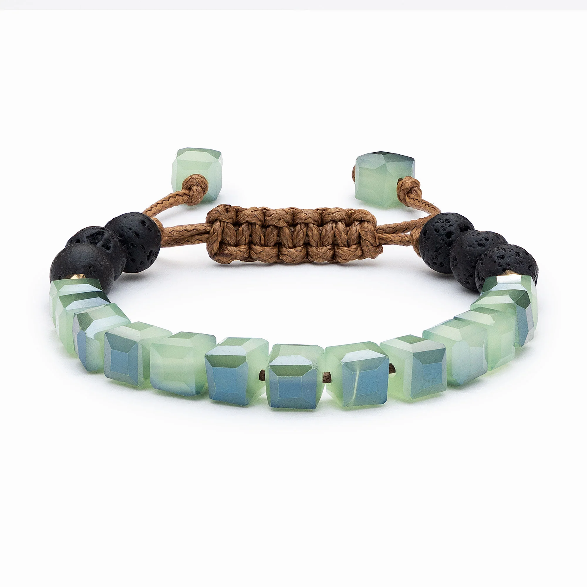 Kids Glass Diffuser Bracelet (Seafoam Green) - Image 8