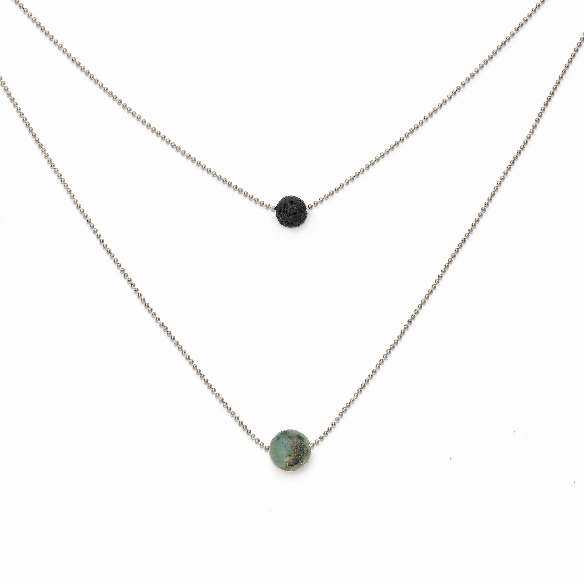 Pure Diffuser Necklace - African Turquoise