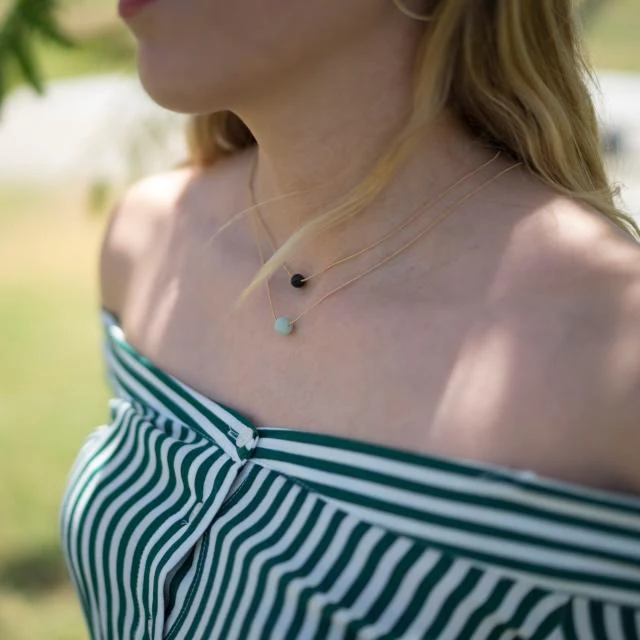 Pure Diffuser Necklace - Amazonite - Image 6