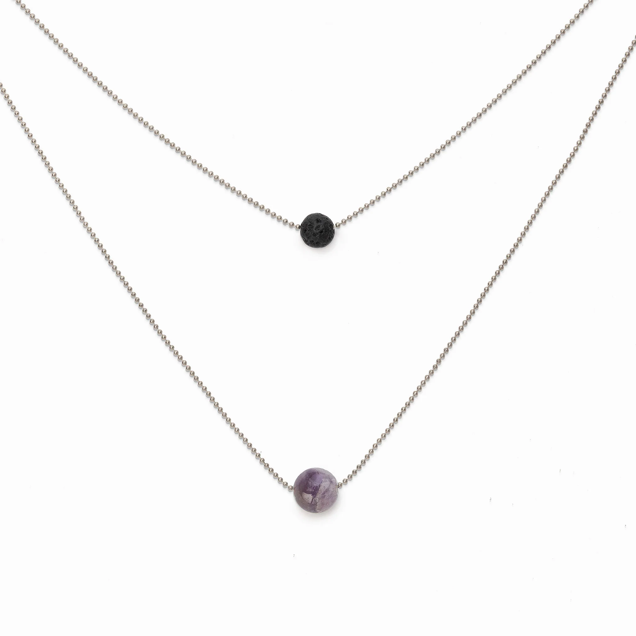Pure Diffuser Necklace - Amethyst - Image 2