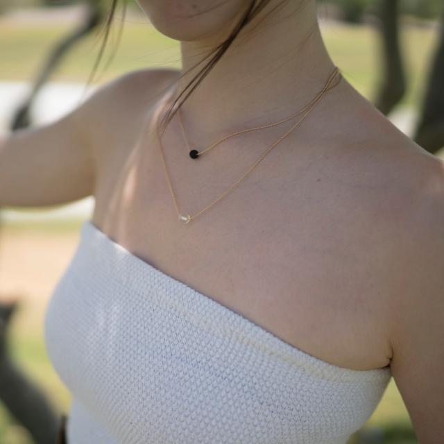 Pure Diffuser Necklace - White Crystal - Image 6