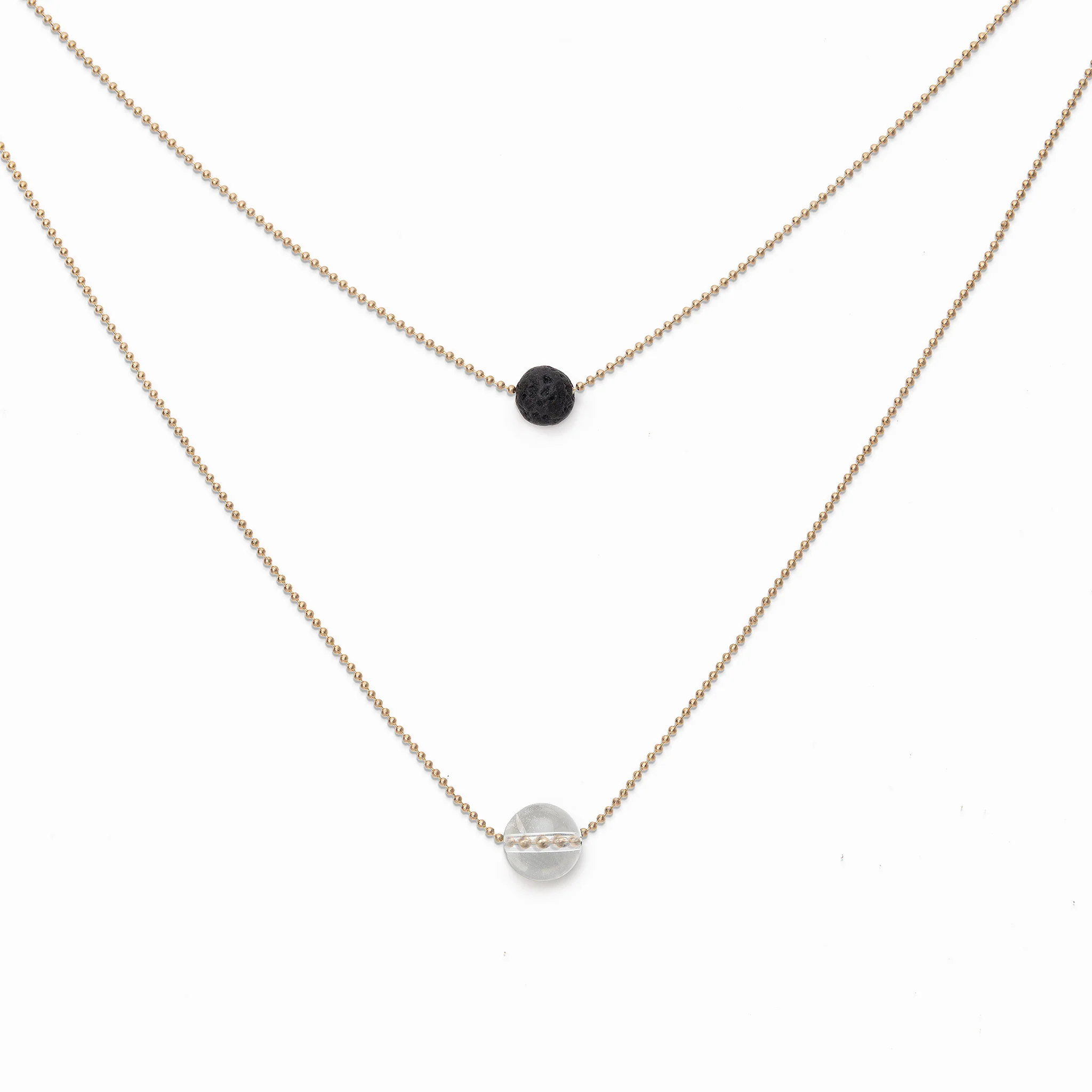 Pure Diffuser Necklace - White Crystal - Image 7