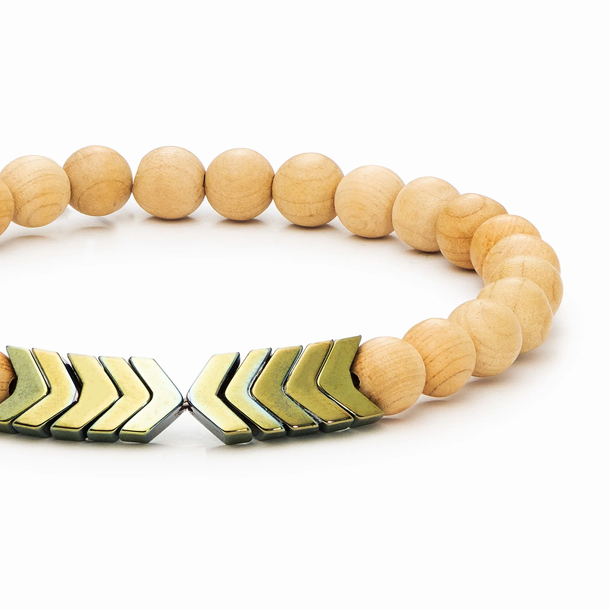 Sacred Arrow Wood Diffuser Bracelet - Image 23