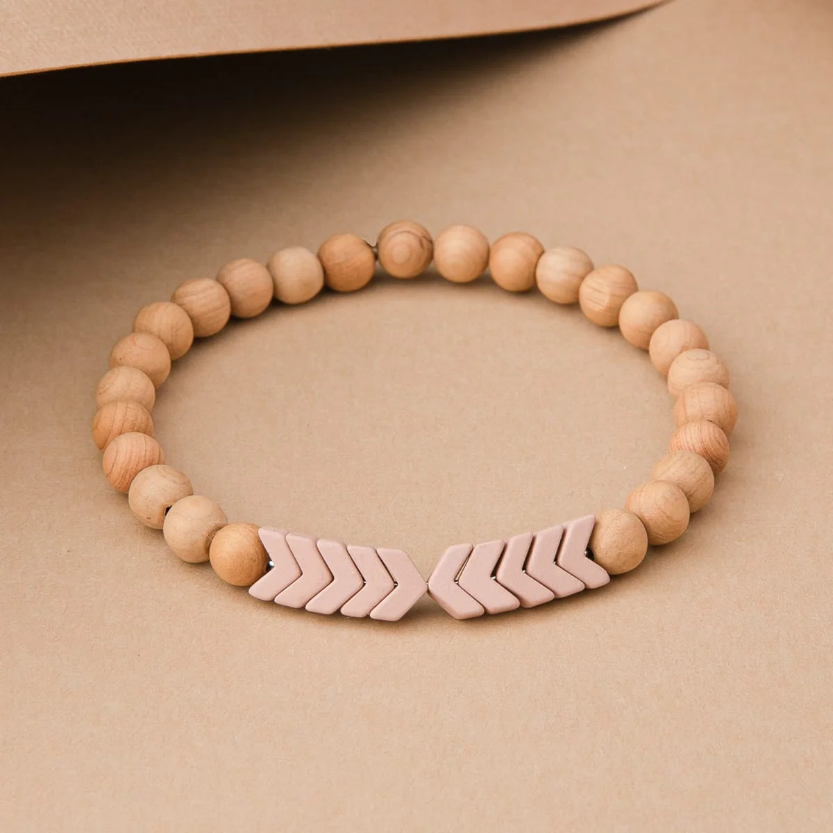 Sacred Arrow Wood Diffuser Bracelet - Image 29