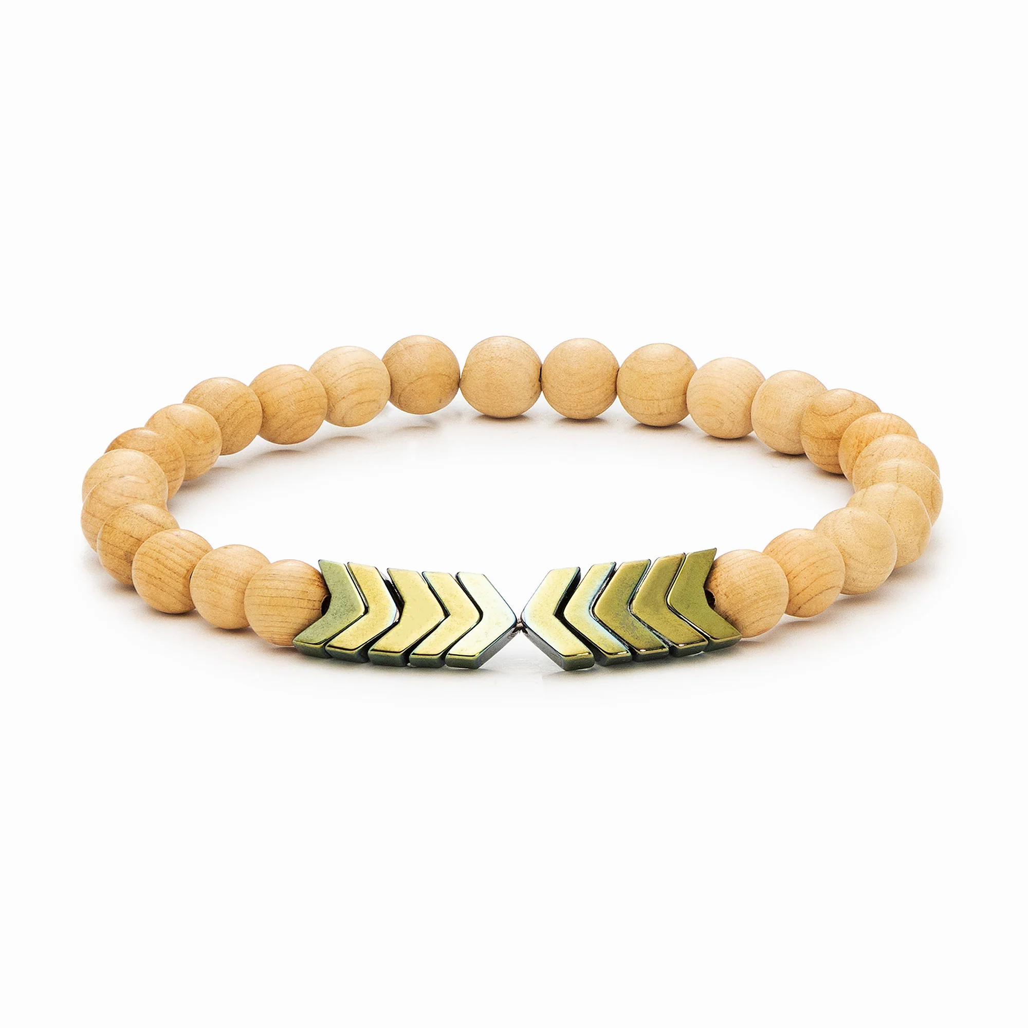 Sacred Arrow Wood Diffuser Bracelet - Image 38