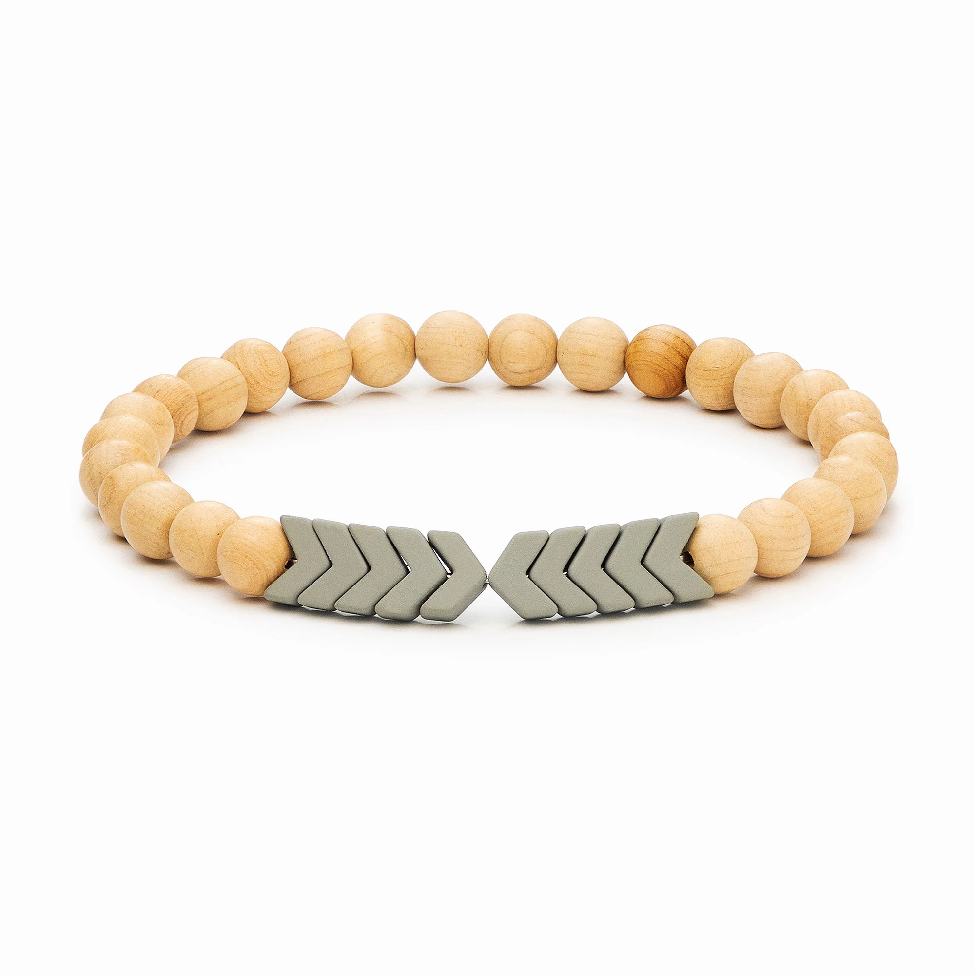 Sacred Arrow Wood Diffuser Bracelet - Image 39