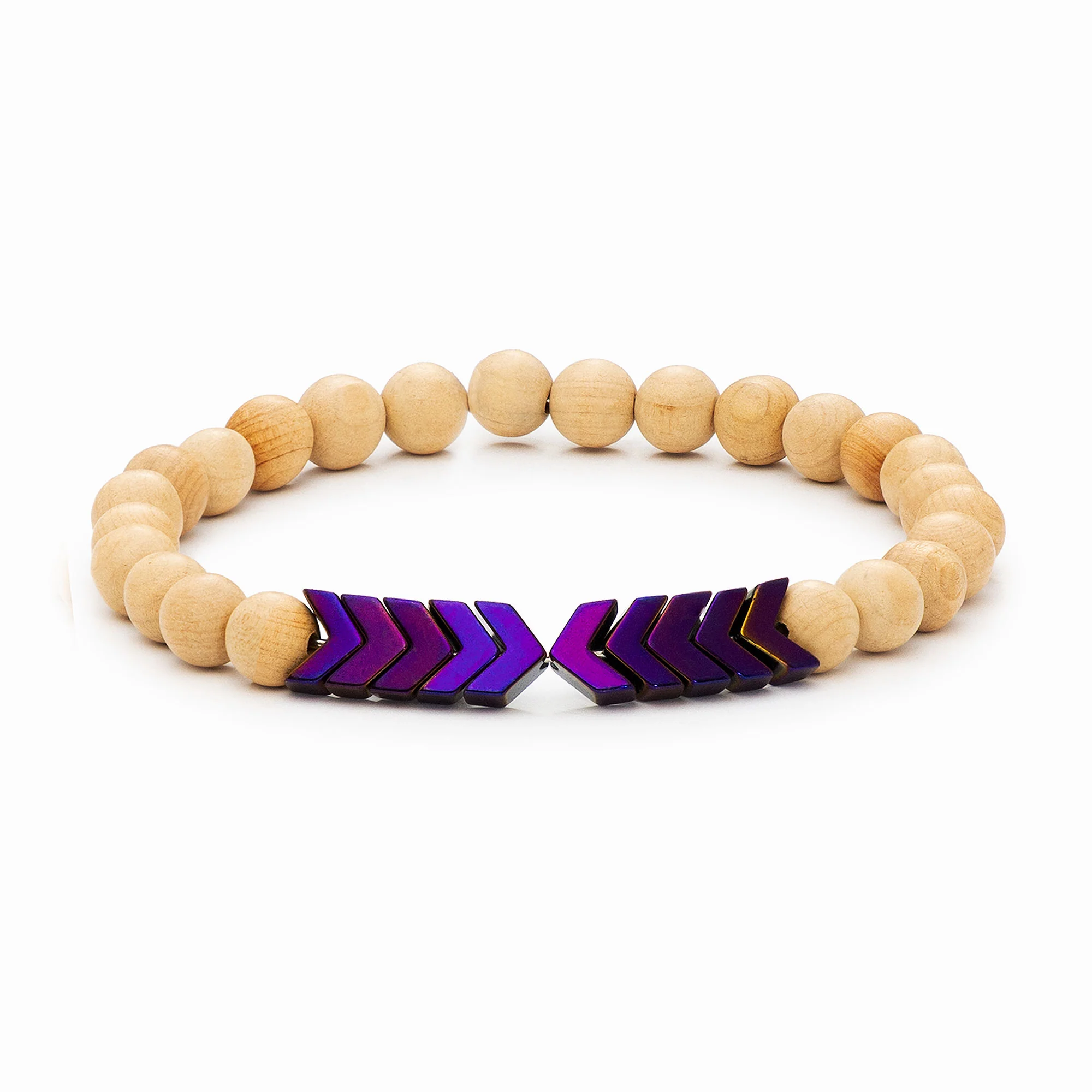 Sacred Arrow Wood Diffuser Bracelet - Image 43